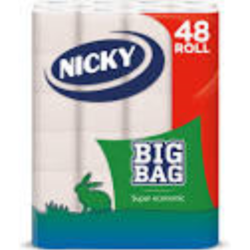 Nicky toaletní papír 48 rolí